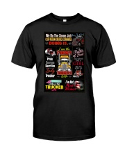Truck Driver Poster Classic T-Shirt thumbnail