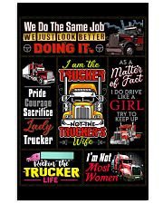 Truck Driver Poster 11x17 Poster front