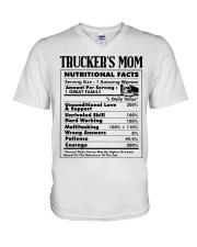 Trucker's Mom V-Neck T-Shirt tile