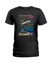 MECHANIC'S WIFE Ladies T-Shirt tile