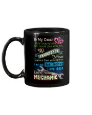 MECHANIC'S WIFE Mug back
