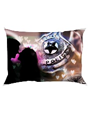 GIFT FOR A COP'S WIFE - PREMIUM Rectangular Pillowcase back