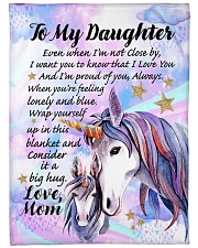 GIFT FOR DAUGHTER Premium Large Fleece Blanket - 60" x 80" front