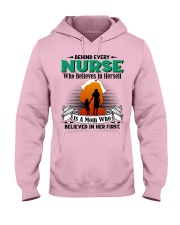 Nurse's Mom Hooded Sweatshirt front