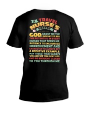Travel Nurse V-Neck T-Shirt thumbnail