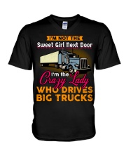 LADY TRUCKER V-Neck T-Shirt thumbnail