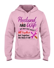 Mechanic's Wife Hooded Sweatshirt front