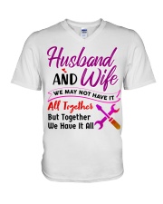 Mechanic's Wife V-Neck T-Shirt tile