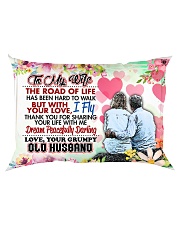 GIFT FOR YOUR WIFE - PREMIUM Rectangular Pillowcase back