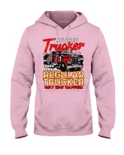 Retired Trucker Hooded Sweatshirt front