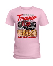 Retired Trucker Ladies T-Shirt tile