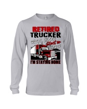 RETIRED TRUCKER Long Sleeve Tee tile