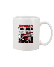 RETIRED TRUCKER Mug tile