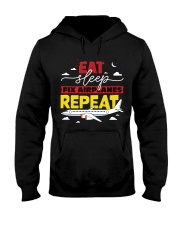 Aircraft Mechanic Hooded Sweatshirt front