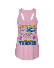 Trucker's Wife Ladies Flowy Tank tile