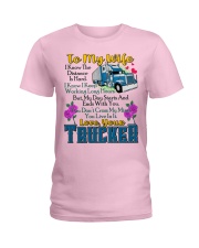 Trucker's Wife Ladies T-Shirt tile
