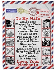 Mechanic's Wife Premium Large Fleece Blanket - 60" x 80" front