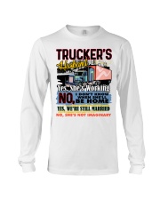 Lady Trucker's Husband Long Sleeve Tee tile