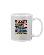 Lady Trucker's Husband Mug tile