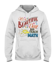MATH TEACHER Hooded Sweatshirt tile