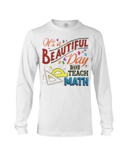 MATH TEACHER Long Sleeve Tee tile