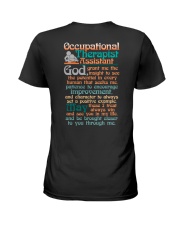 AN OCCUPATIONAL THERAPIST ASSISTANT'S PRAYER Ladies T-Shirt thumbnail