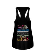 TRUCKER'S WIFE Ladies Flowy Tank thumbnail