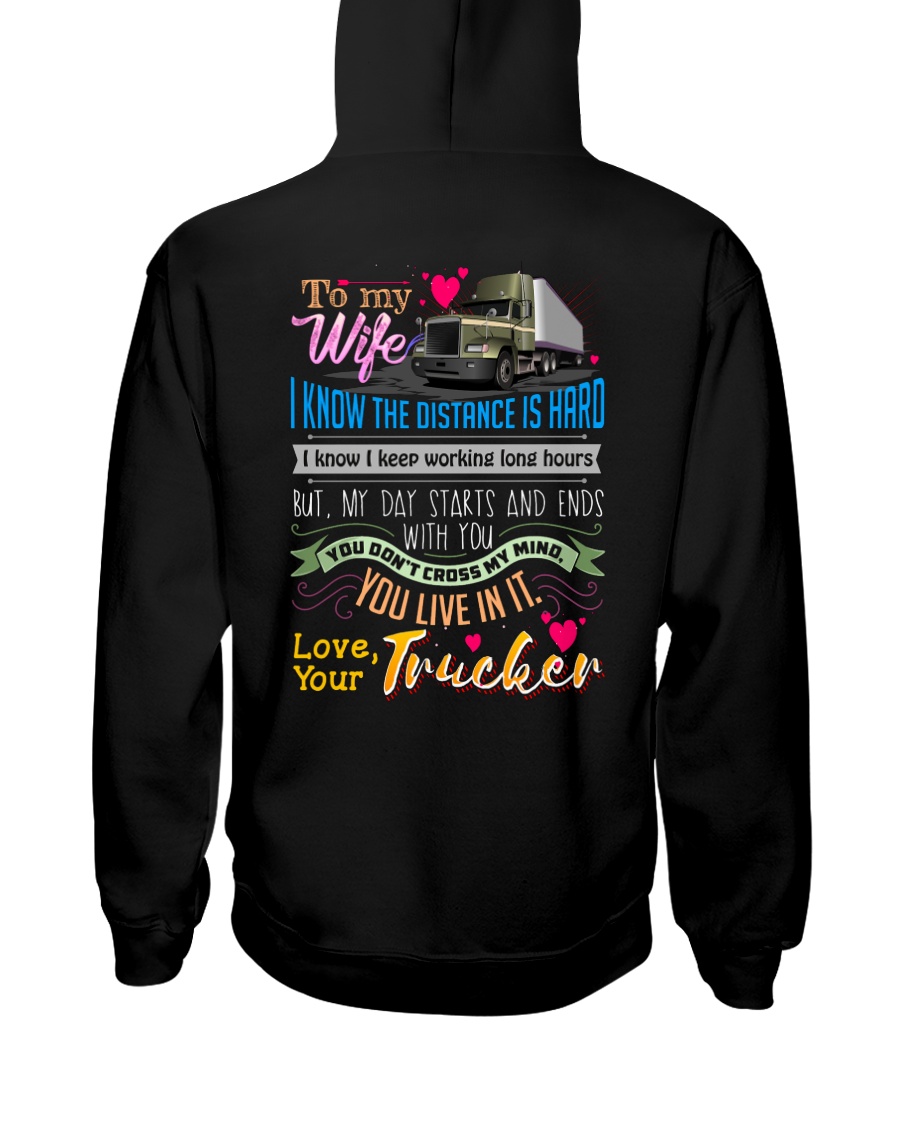 TRUCKER'S WIFE Hooded Sweatshirt