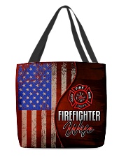 Firefighter's Wife All-over Tote back