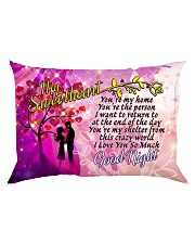 GIFT FOR YOUR WIFE - PREMIUM Rectangular Pillowcase back