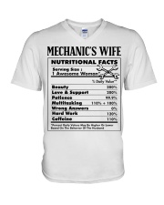 Mechanic's Wife V-Neck T-Shirt tile