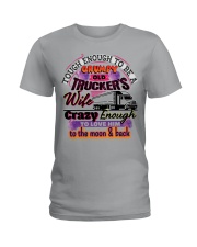 Old Trucker's Wife Ladies T-Shirt tile