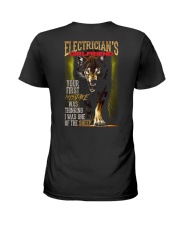 ELECTRICIAN'S GIRLFRIEND - I'M THE WOLF Ladies T-Shirt thumbnail