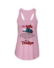 Trucker's Wife Ladies Flowy Tank tile
