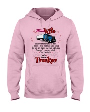 Trucker's Wife Hooded Sweatshirt front