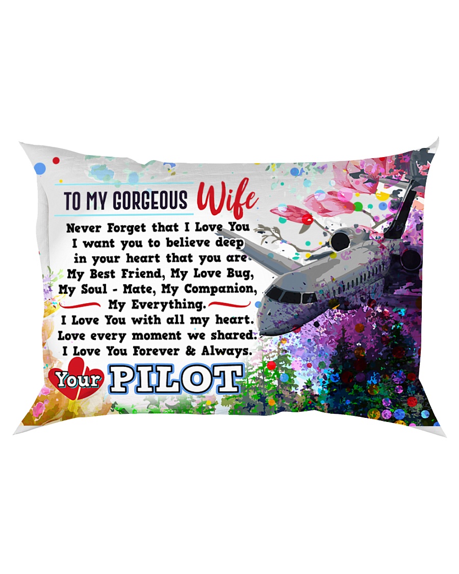 GIFT FOR A PILOT'S WIFE- PREMIUM Rectangular Pillowcase