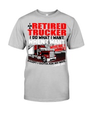 Retired Trucker Classic T-Shirt tile