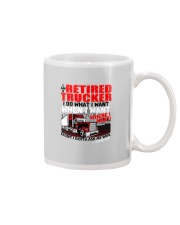Retired Trucker Mug tile