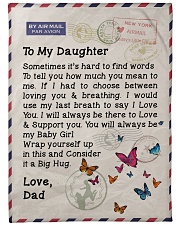 Gift For Daughter Premium Large Fleece Blanket - 60" x 80" front