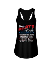 Pilot's Wife Ladies Flowy Tank tile