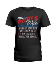 Pilot's Wife Ladies T-Shirt tile