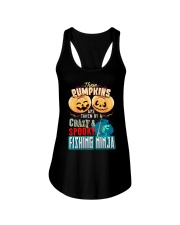 FISHING NINJA'S GIRL Ladies Flowy Tank tile