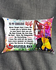 GIFT FOR YOUR WIFE - PREMIUM Rectangular Pillowcase aos-pillow-rectangle-front-lifestyle-1
