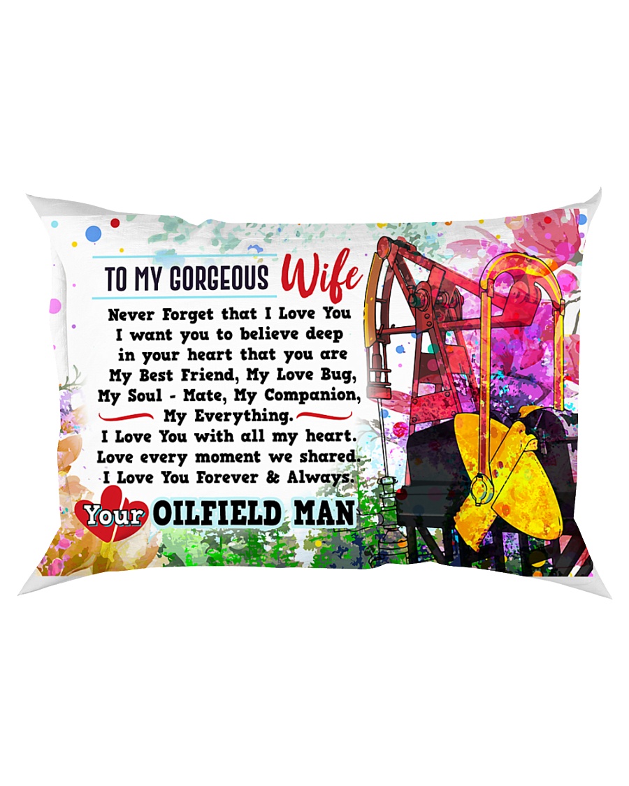 GIFT FOR YOUR WIFE - PREMIUM Rectangular Pillowcase