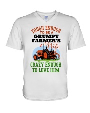FARMER'S WIFE V-Neck T-Shirt tile