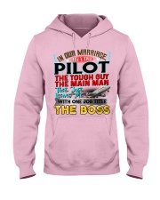 Pilot's Wife Hooded Sweatshirt front