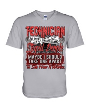 Technician V-Neck T-Shirt tile