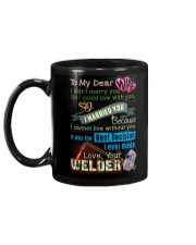 WELDER'S WIFE Mug back