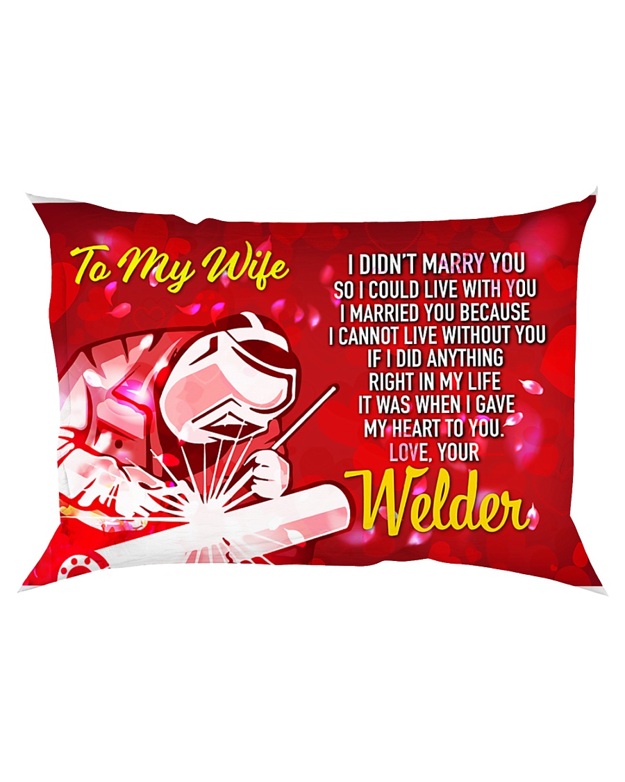 GIFT FOR YOUR WIFE - PREMIUM Rectangular Pillowcase