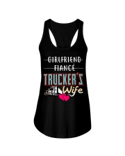 TRUCKER'S WIFE Ladies Flowy Tank thumbnail